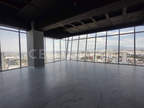 Renta De Oficina, Piso Completo, Torre Platea, Angelópolis, Atlixcayotl, Puebla