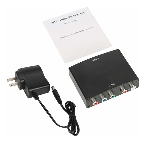 Convertidor De Componente A Hdmi, Convertidor 1080p Ypb...
