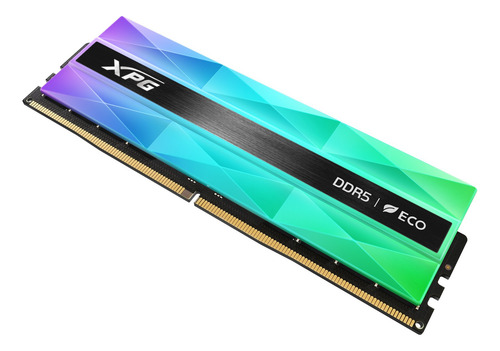 Kit Ram 2x16 Ddr5 Xpg Lancer Neon Rgb, Udimm 8000mt/s