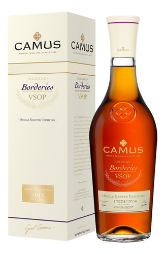 Conhaque Camus Vsop Borderies Cognac 1 Litro Edição Limitada