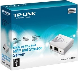 Imagen 1 de 3 de Servidor De Impresión (print Server) Tp-link Tl-ps310u