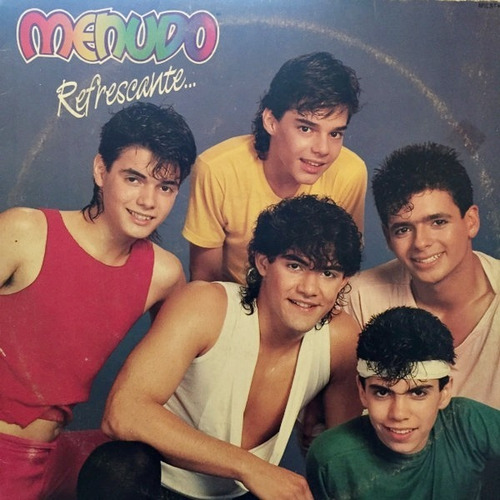 Lp Menudo (ricky Martin) - Refrescante 1986