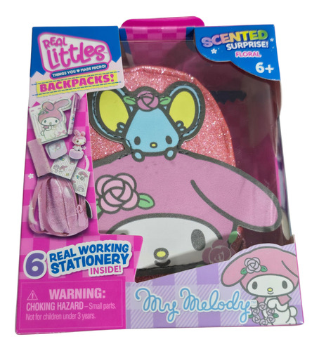 Real Littles Backpack My Melody Edicion Olor Hello Kitty