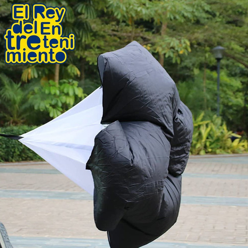 Imagen 3 de 4 de Paracaídas De Resistencia Entrenamiento Físico Fútbol +bolso