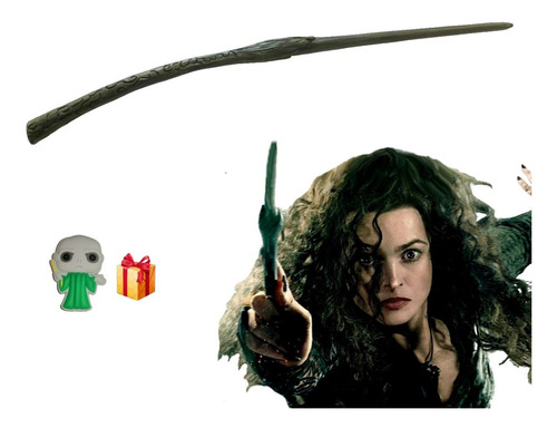 Varita Bellatrix Lestrange Harry Potter - Mágica Con Regalo!