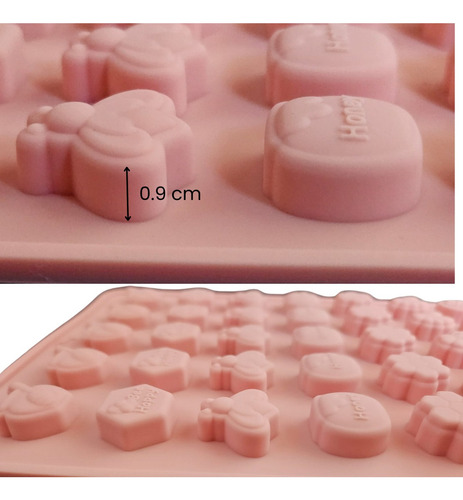 Molde Silicona Mini Abejas Miel - Caramelos Pastillas Dulces Sorpresa
