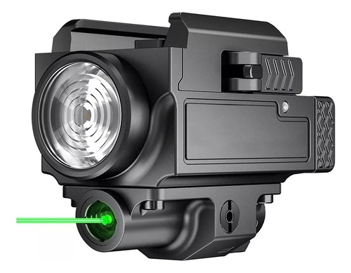 Lanterna De Pistola Com Laser Dot Recarregável 800lm Para Gl