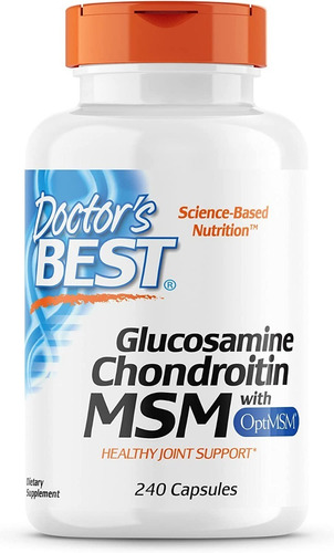 Doctor's Best Glucosamina Condroitina Msm 240 Cápsulas