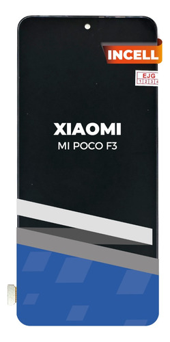 Lcd Para Xiaomi Poco F3 Negro Incell