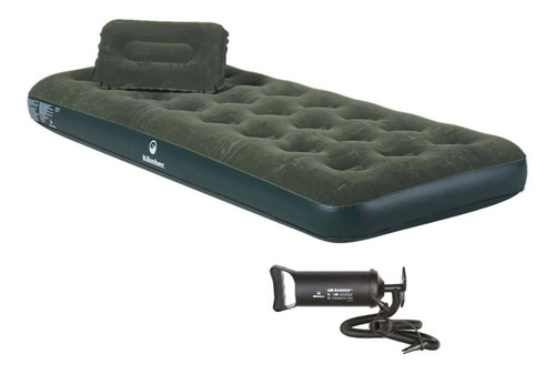 Colchón Inflable Klimber Individual + 1 Almohada + Inflador