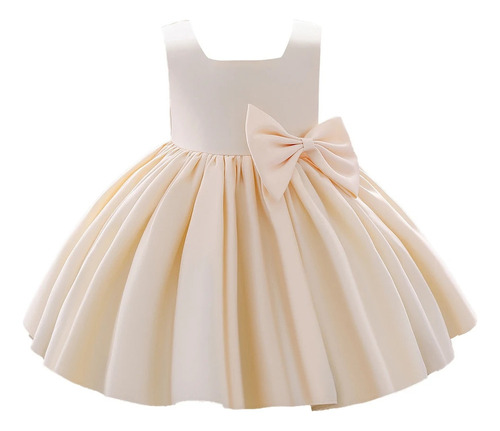 Vestido De Princesa Con Lazo Para Niños Pequeños, Tutú, Fies