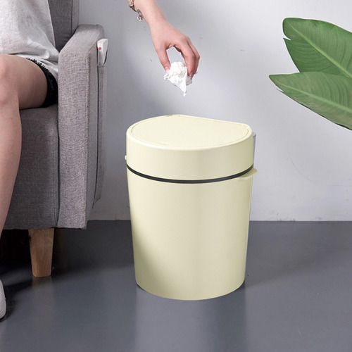 Cubo De Basura De Plástico K Con Tapa Superior
