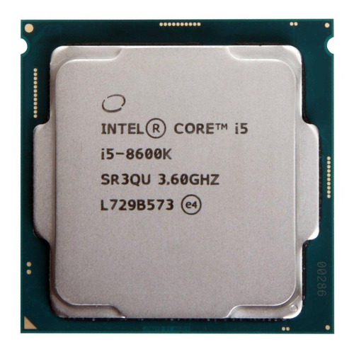 Processador Gamer Intel Core I5 8600k Bx80684i58600k De 6 Nucleos E 3 6ghz De Frequencia Com Grafica Integrada Mercado Livre