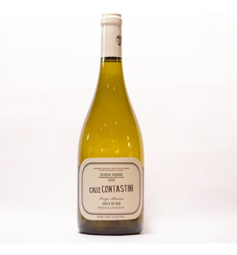 Vino Calle Contastini Blanco Canoso Chardonnay - Caja X6 -