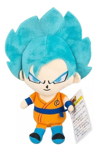 Peluche Dragon Ball Super Goku Saiyajin Blue 20cm