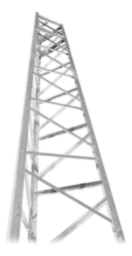 Torre Autosoportada De 64 Ft (19.5m) Titan T300 Galvanizada