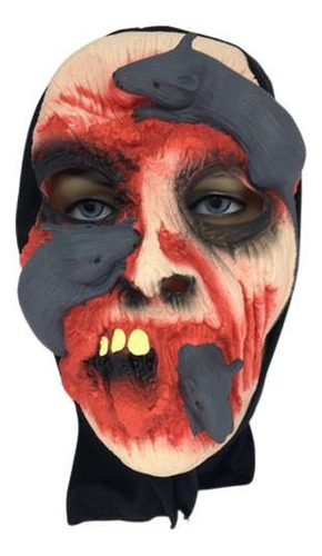 Máscara Ratos Terror Halloween - Látex
