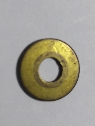 Arandela Plana De Bronce 12mm. X 4mm. (lote X 10)