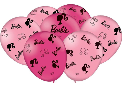 Balão - Bexiga Barbie - 25 Unidades