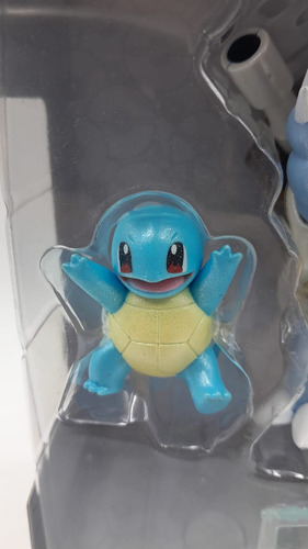 Pokémon Pack Squirtle Wartortle Blastoise Jazwares Trujillos