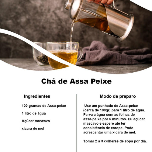 Chá De Assa Peixe - Vernonia Spp - 100g