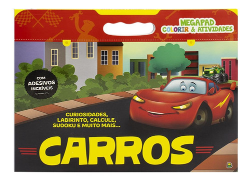 Megapad - Colorir & Atividades: Carros, de Ribeiro, Ana Cristina de Mattos. Editora Todolivro Distribuidora Ltda. em português, 2021