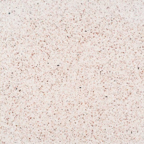 Mosaico Pulido Piso Compacto Prensado Blanco Granito Rosa