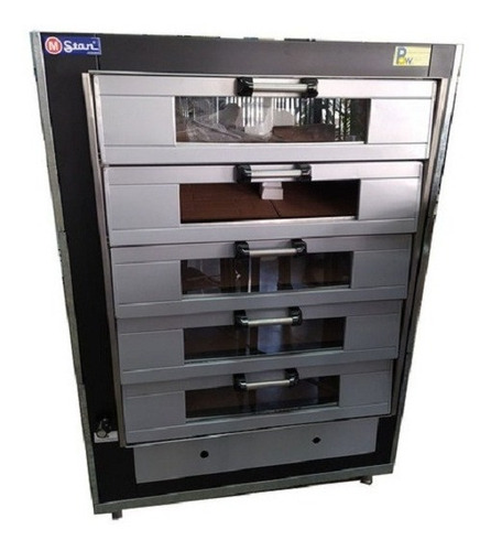 Horno A Gas 5 Cámaras, 10 Bandejas Pintado Hp15249g