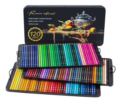48 Lápices De Colores De Primera Calidad Para Colorear...