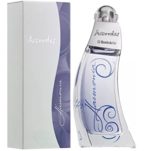 Perfume Feminino Accordes Harmonia 80ml O Boticário Original