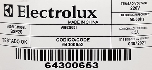 Motor Aspirador Electrolux Bps2s 220v 64300653/a09229201 Ori