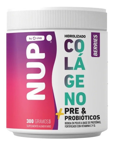 Nup! - Colágeno Hidrolizado+pre & Probióticos- 300 Grs