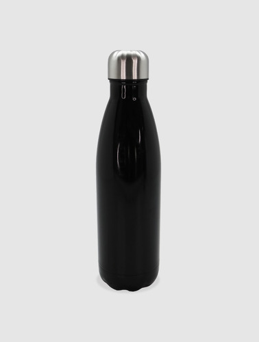 Botella Negra Acero Uso Personal Morph