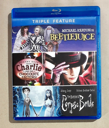 Beetlejuice + Charlie + Corpse Bride - Blu-ray Original
