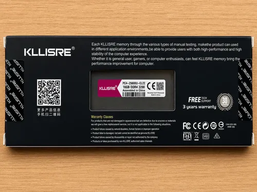 Memória Ram Kllisre 16gb Ddr4 3200mhz Alta Performance