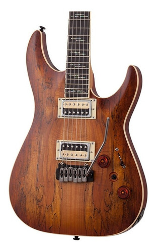 Schecter C-1 Exotic Spalted M Guitarra Elec 6 Cdas Vintage