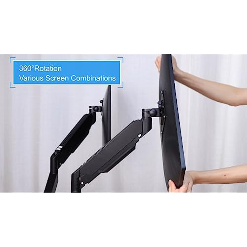 Soporte Monitor Dual, Compatible Pantallas De 13'' 39''...