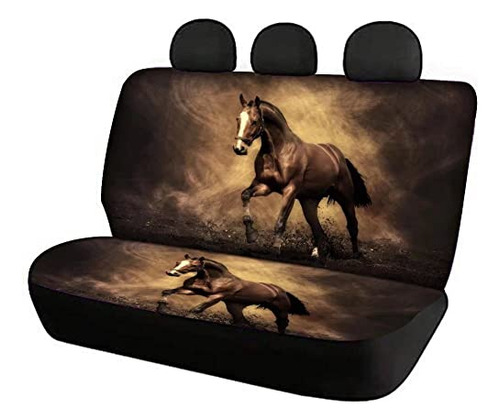 Cool Horse Dog Car Seat Cover - Dog Seat Cover For Back...
