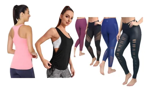 Lote Ropa Deportiva Mujer 100 Piezas.