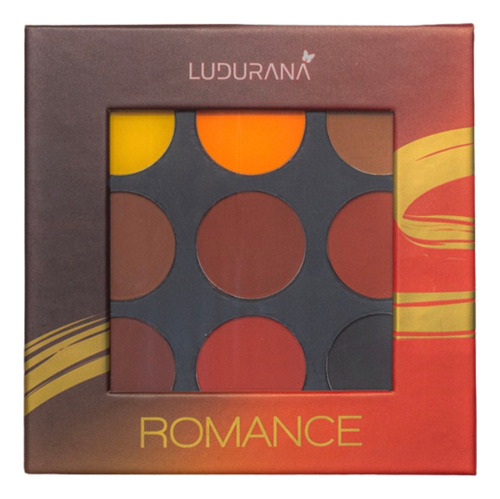 Paleta De Sombras Matte Romance Ludurana Rekabeautyshop