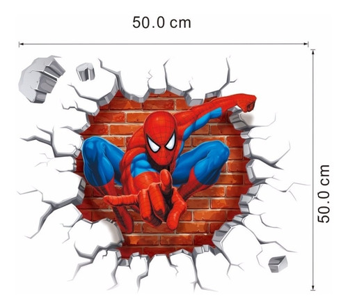 Adesivos De Parede/vidro Homem Aranha - Marvel Decoração