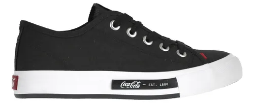 Tenis coca cola feminino preto mercado livre sales