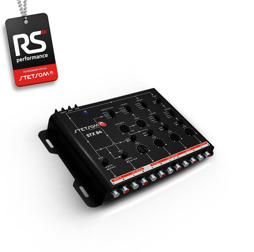 Imagem 4 de 6 de Crossover Stx-84 Stetsom Automotivo 10k Ohms De Entrada