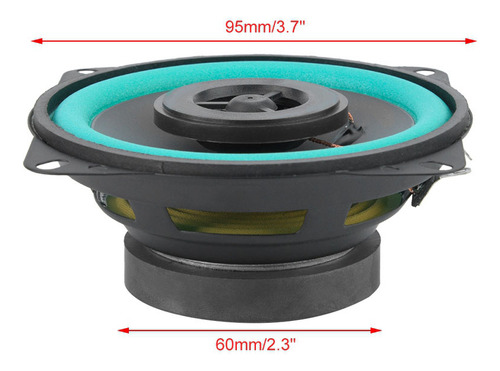 Alto-falante De Carro Tweeter Super Power Speaker De 4 Poleg