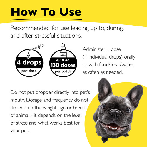 Calming Drops Rescue Remedy Pet Para Perros, 20 Ml
