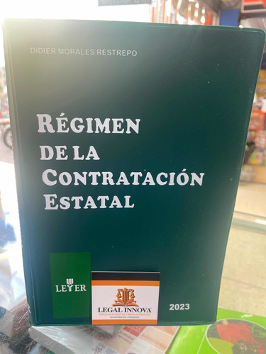 Régimen De La Contratación Estatal 2023