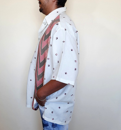 Imagem 5 de 7 de Blusa Bata Masculina Tecido Pedro