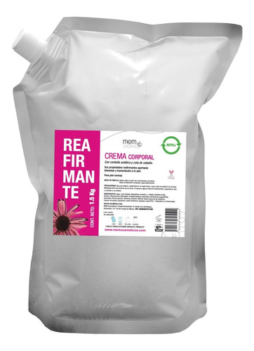 Imagen 1 de 1 de Crema Reafirmante Eco-refill 1.5kg Cruelty Free & Vegan
