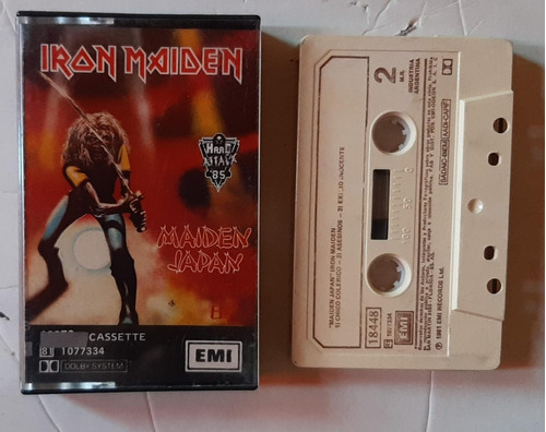 Iron Maiden- Maiden Japan- Casette