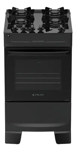 Fogão 4 Bocas Atlas Mônaco Top Glass Automático Mesa de Vidro - foto 1